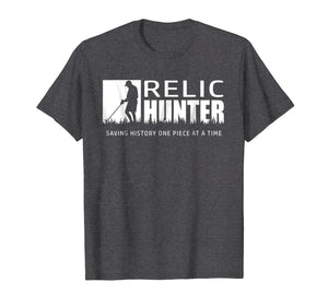 METAL DETECTORISTS SHIRT TREASURE HUNTER TSHIRT RELIC HUNTER
