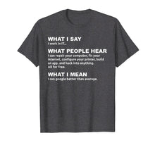 Load image into Gallery viewer, I work in IT... - Funny Computer Shirt
