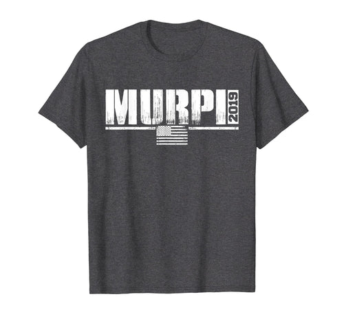 Murph Workout Veteran Memorial Day Military T Shirt