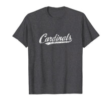 Load image into Gallery viewer, Cardinals Mascot T Shirt Vintage Sports Name Tee Design
