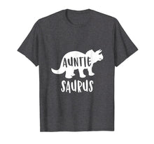 Load image into Gallery viewer, Auntiesaurus T-Shirt Gift for Aunt Pregnancy Announcement
