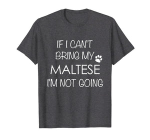 Maltese Dog Tee Shirts for Maltese Mom Dad T-Shirts Gifts
