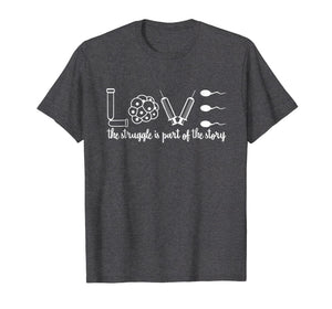IVF T-shirt, Infertility T-shirt, IVF Mom & Dad