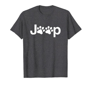 Funny Jeep Paw Prints Dogs & Jeeps Owner Men Women Gift T-Shirt