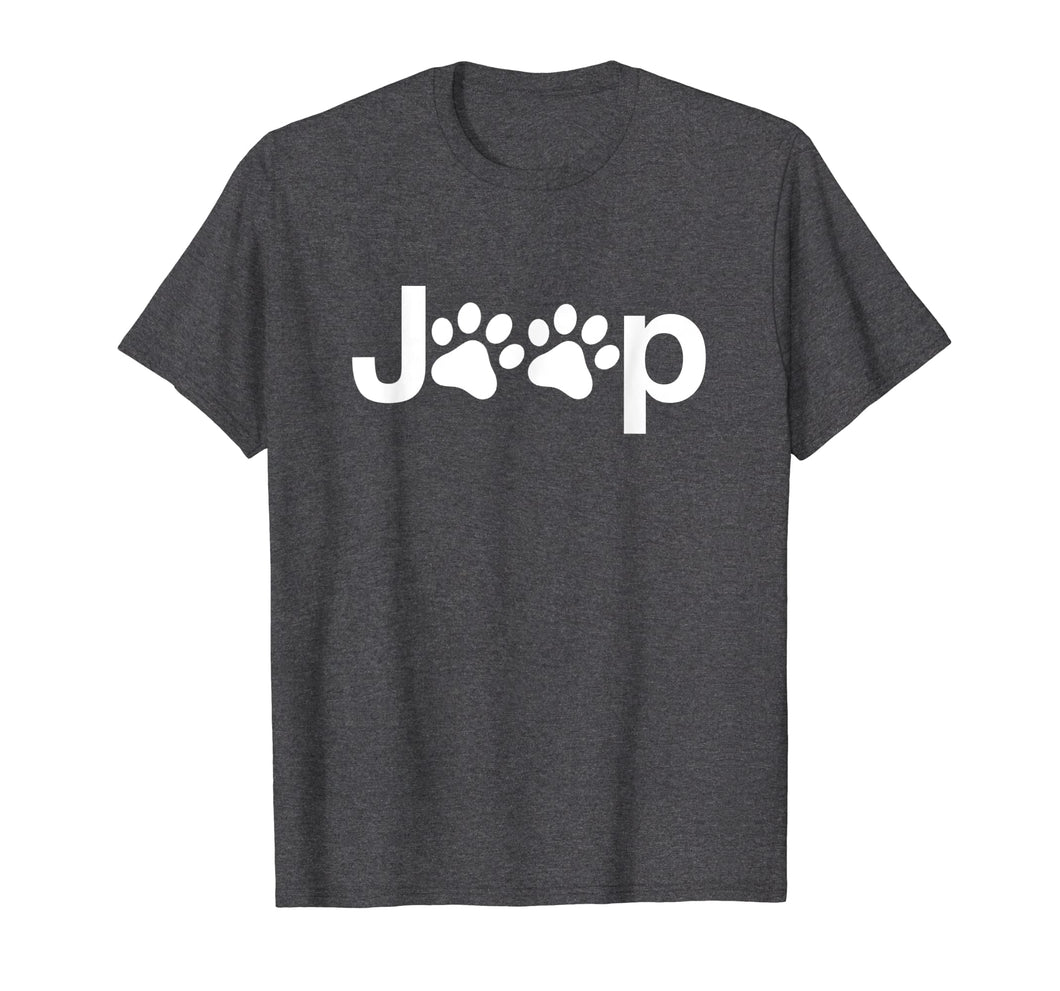 Funny Jeep Paw Prints Dogs & Jeeps Owner Men Women Gift T-Shirt