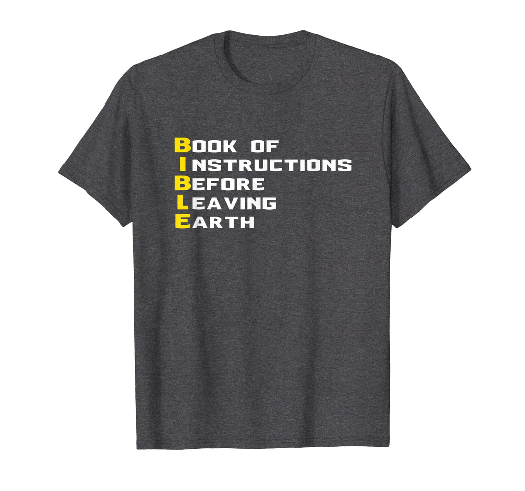 Book of Instructions Before Leaving Earth Christian BIBLE