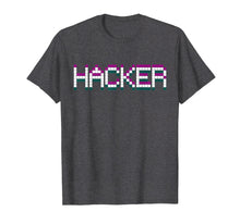 Load image into Gallery viewer, Hacker T-Shirt Hacktivist Tshirt Computer Nerd Tee Gift
