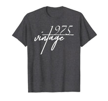Load image into Gallery viewer, 44th Birthday Funny Tshirt, Vintage 1975 Men Women Shirt
