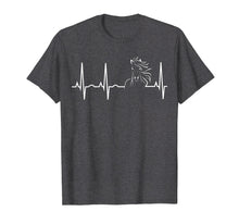 Load image into Gallery viewer, Horse Heartbeat T-Shirt for Horse Lovers Best Equestrian Tee
