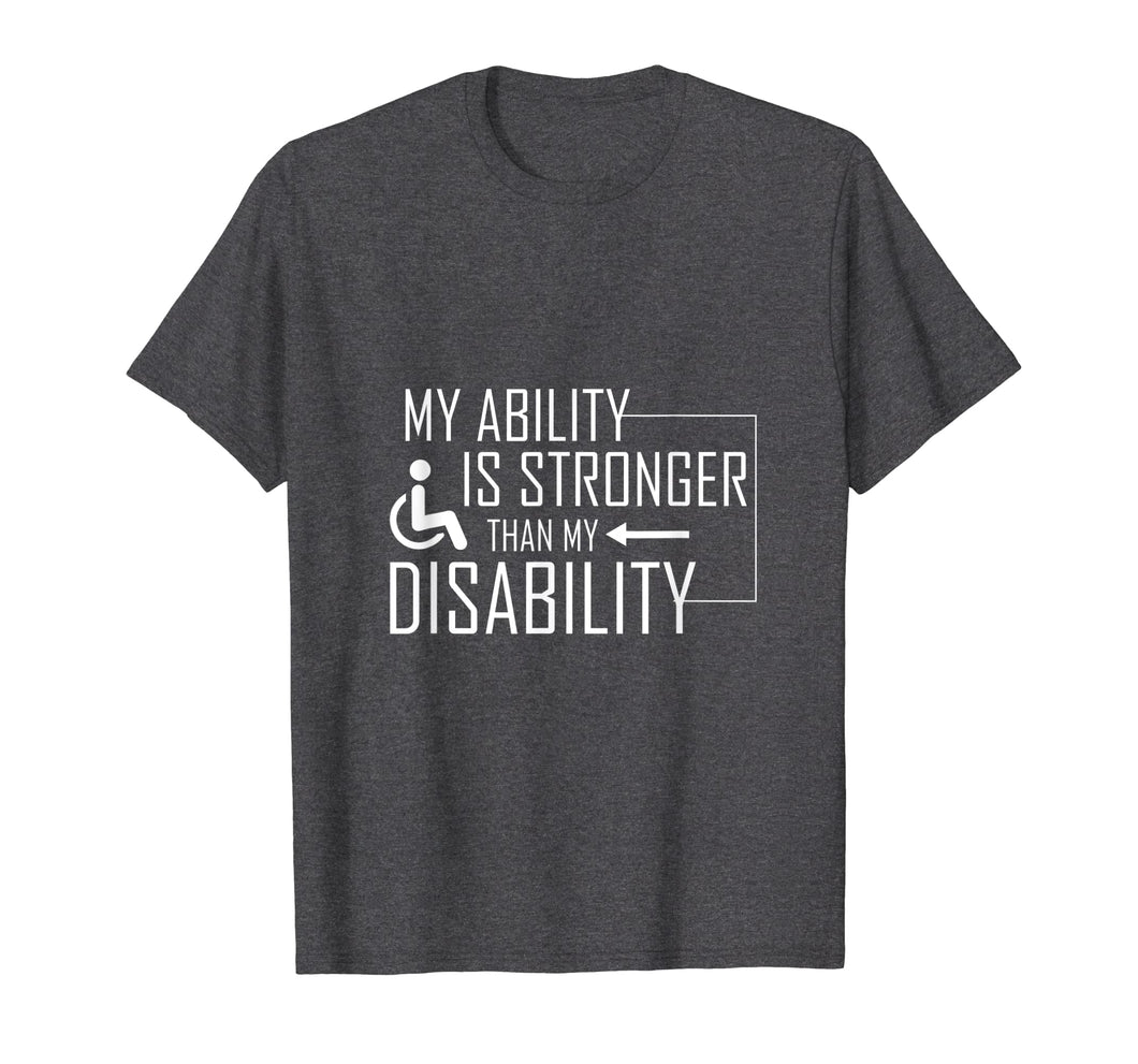 Funny Wheelchair Shirt Awesome Disability Tshirt Amputee Tee