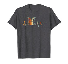 Load image into Gallery viewer, Vintage Drum Heartbeat T-shirt Funny Drummer Gift
