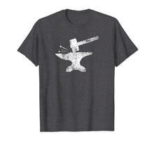 Load image into Gallery viewer, Distressed Vintage Blacksmith Striking Shirt
