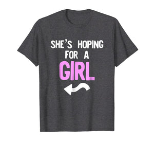 Mens Gender reveal matching shirts for mom and dad gender party