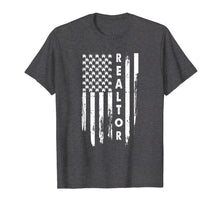 Load image into Gallery viewer, Realtor American Flag Home Icon Shirt
