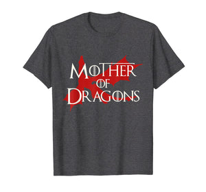 Mother of Dragons T-Shirt with Dragon Silhouette