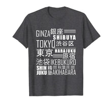 Load image into Gallery viewer, Tokyo Shibuya Akihabara Harajuku Japanese Cities T-Shirt
