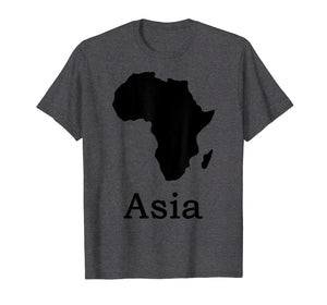 Funny Mixed-up Africa Asia T-Shirt