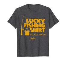 Load image into Gallery viewer, Lucky Fishing Shirt Do Not Wash Vintage Fishing Lover Shirt
