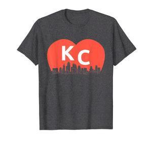 KC Heart Vintage Kansas City Cityscape Shirt