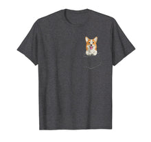 Load image into Gallery viewer, Cute Corgi In your Pocket T-Shirt Fun Puppy Gift Shirt
