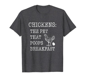 Farming Chicken Poop T-Shirt | Funny Saying Sarcastic Tee