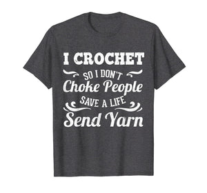 Funny Crochet Shirt Funny Crochet Christmas Gifts for Women