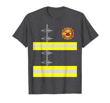 Load image into Gallery viewer, Fireman Coat Halloween Costume T Shirt

