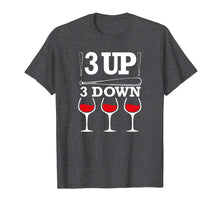 Load image into Gallery viewer, 3 Up 3 Down Wine Baseball Lover T-Shirt For Mom Women
