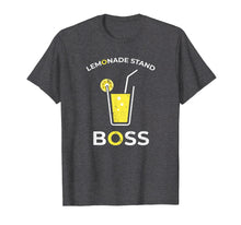 Load image into Gallery viewer, Cute Lemonade Stand Boss Business Entrepreneur Shirt
