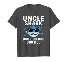 Load image into Gallery viewer, Uncle Shark Doo Doo Doo Funny Gifts Cute Family Shirt
