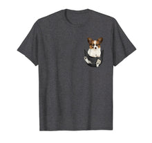 Load image into Gallery viewer, Papillon in pocket tee shirts

