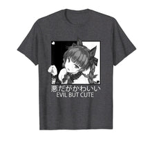 Load image into Gallery viewer, Evil But Cute Anime Shirt, Nu Goth, Senpai, Hentai, Ahegao
