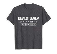 Load image into Gallery viewer, Devils Tower, Wyoming Mountain Shirt
