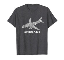 Load image into Gallery viewer, Airbus A320 jet airplane cutaway aviation pilot T-Shirt gift

