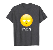 Load image into Gallery viewer, Meh Bored Emoji Face T-Shirt
