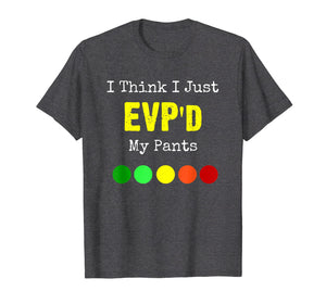 Ghost Hunting T-Shirt EVP Paranormal Spirit Funny Gift Men's
