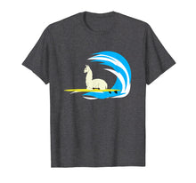 Load image into Gallery viewer, LLama Animal Surfer T-Shirt Men Women Kids
