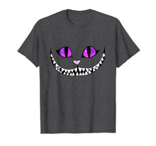Load image into Gallery viewer, Halloween Cheshire Cat T-Shirt - Grinning Smile Tee
