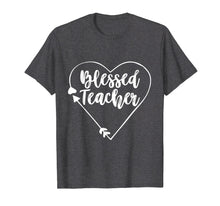 Load image into Gallery viewer, Blessed Teacher Shirt Religious Jesus Shirt for Women
