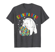 Load image into Gallery viewer, Mens Autism Grandpa Bear! Autism Awareness Gift T-Shirt
