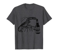 Load image into Gallery viewer, Beer Drinking Lobster Funny Craft Beer T-Shirt
