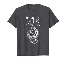 Load image into Gallery viewer, Cat lovers gifts-Musical Cat-Cat lovers Shirt Musician Gift
