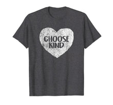 Load image into Gallery viewer, Anti Bullying Choose Kind Shirt Teacher T-Shirt Heart Helmet
