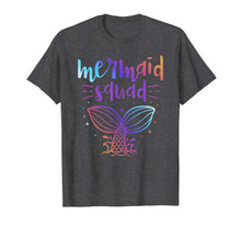 Load image into Gallery viewer, Mermaid Squad Matching Birthday Party T-Shirt
