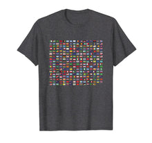Load image into Gallery viewer, World Country Flag Travel T-Shirt
