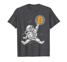 Load image into Gallery viewer, Bitcoin To The Moon Shirt Astronaut Bitcoin HODL BTC Crypto
