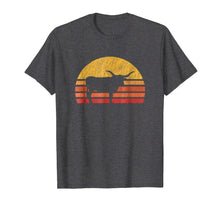 Load image into Gallery viewer, Distressed Retro Sun Silhouette Texas Longhorn T-shirt
