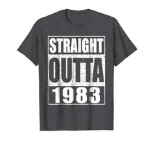 Load image into Gallery viewer, Straight Outta 1983 T-Shirt Funny 36th Birthday Gift Shirt
