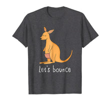 Load image into Gallery viewer, Let's Bounce Cute Kangaroo T Shirt For Kids and Adults
