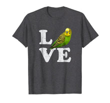 Load image into Gallery viewer, I Love My Budgie T-Shirt | Parakeet Budgerigar Graphic Tee
